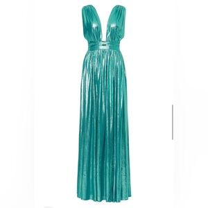 Bronx and Banco Romi Metallic Gown